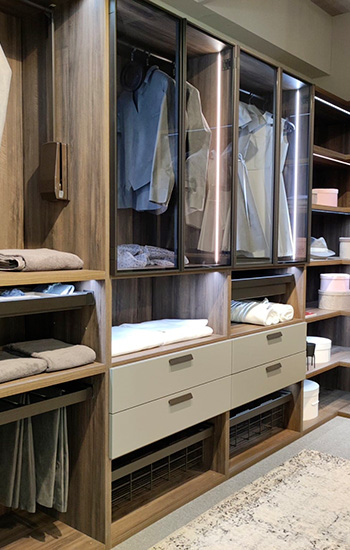 La conception de votre dressing sur-mesure